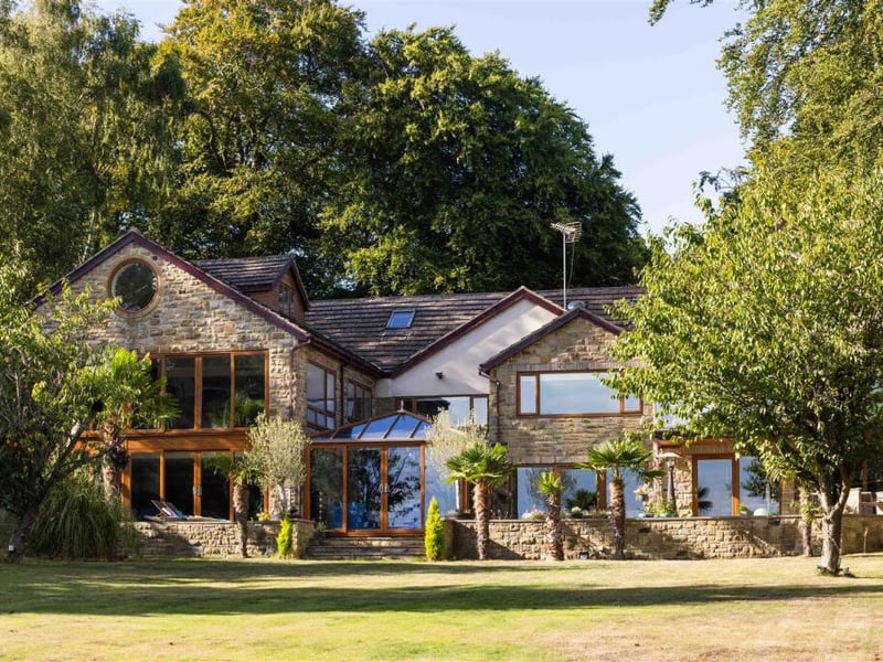 Five bedrooms, seven bathrooms, 14,357 sq ft.