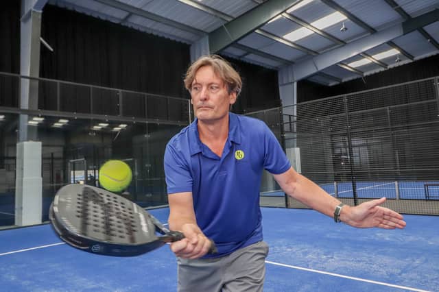 Padel Quarter founder Andrew Baxter.