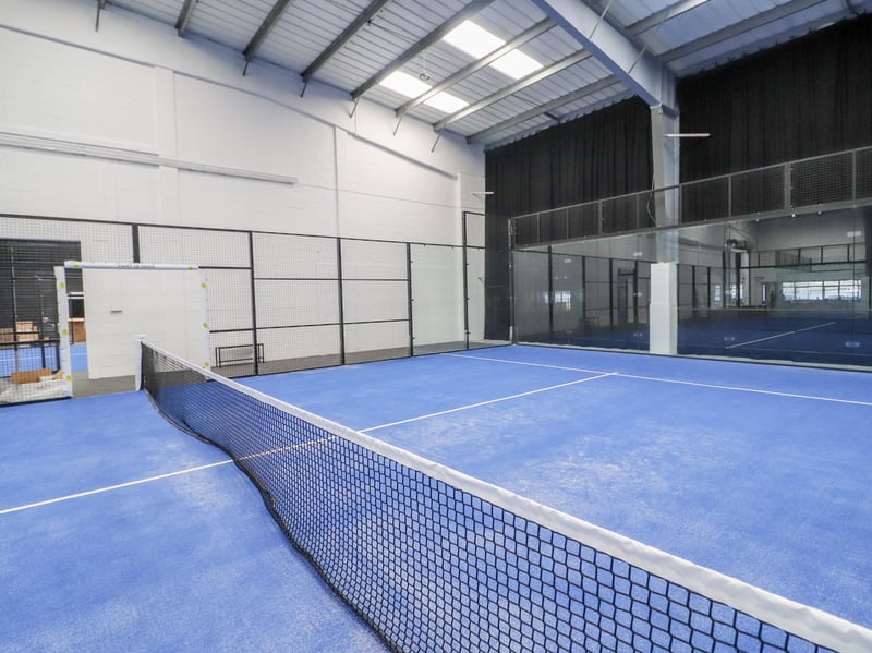 A look inside Padel Quarter on Wednesday, August 19.
