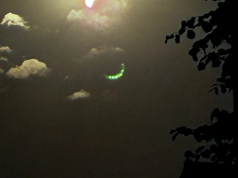 A recent partial solar eclipse happened on Wednesday, August 12 2026.