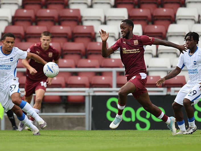 Saw a header tipped over by Hall but no EFL Trophy heroics on this occasion. Saw little of the ball and when he did he struggled to imprint himself on the game... 5