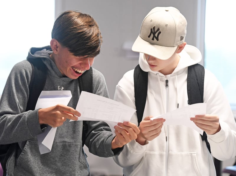 Many students will be staying put, with 26.5 per cent of Woodkirk's sixth form pupils achieving AAB or higher