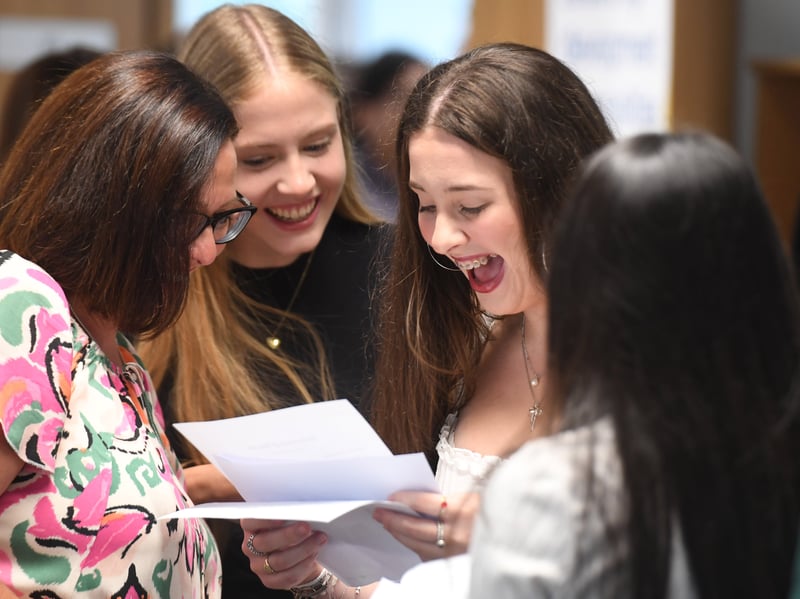 59 per cent of Woodkirk's students achieved at least a grade 5 - making an attainment 8 score of 53.