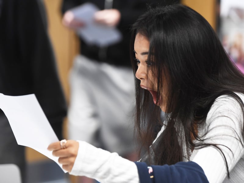 79 per cent of Woodkirk’s students achieved at least a grade 4 or more in their GCSE results.