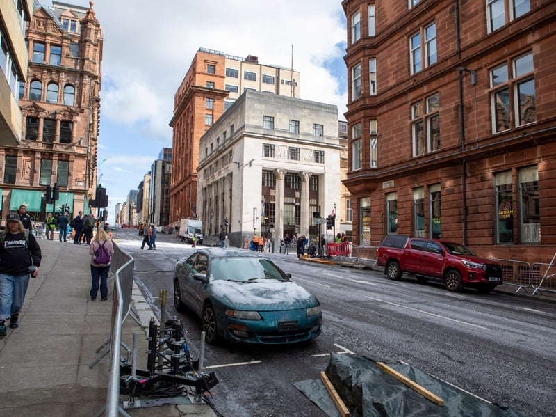 The city has been used for the location for several blockbusters in the past few years.