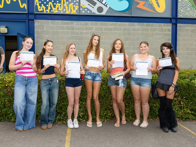 GCSE results day at Horndean Technology College.


Picture: Marcin Jedrysiak