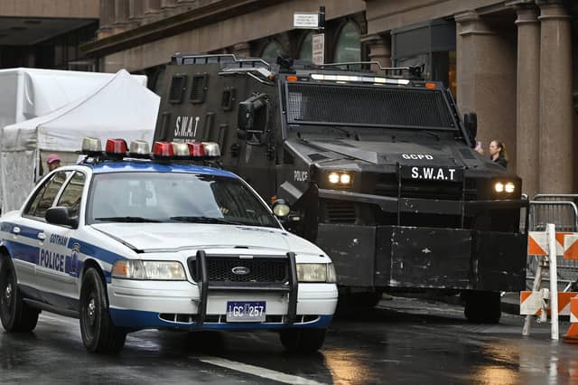 Glasgow's Bothwell Street has been transformed into Gotham City for the new Batman film.