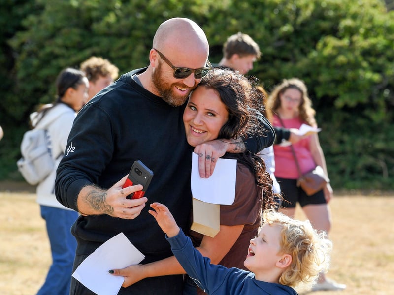GCSE results at King's Academy Bay House School in Gosport.  

Pictured: Eva Warmsley-Parker

Picture: Paul Jacobs/pictureexclusive.com