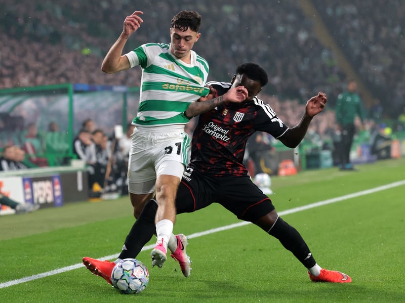In an attacking sense, he was one of Celtic's better players. Struggled defensively with Gassama all afternoon and was booked for a poor foul. Perhaps lucky to get away with a few more in the second period. 4