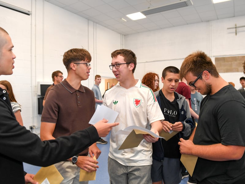 GCSE results at King's Academy Bay House School in Gosport.  

Picture: Paul Jacobs/pictureexclusive.com