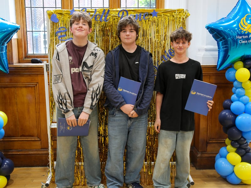 The community at Harton Academy is celebrating its 'best ever' GCSE results.
