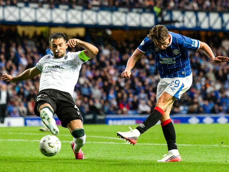 Can be pleased with his night's work. Defended well and drove forward on numerous occasions, seeing one shot saved by Hanus. Built on last weekend's debut. 8