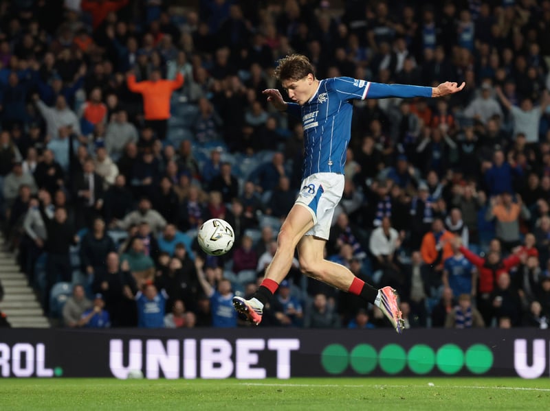 His goal was crucial - but it was an open goal from three yards out. Worked hard, gave Rangers an outlet and tried to link play where he could. Shattered by the end. Should take confidence from two goals in two games. 7