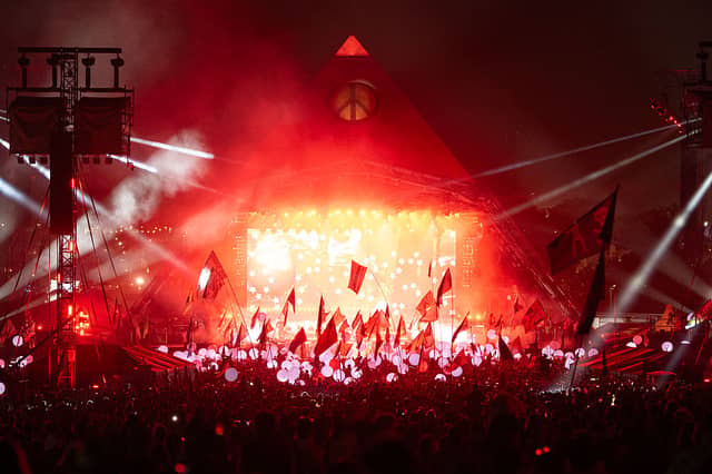 Who will headline the iconic Pyramid Stage at Glastonbury next year?