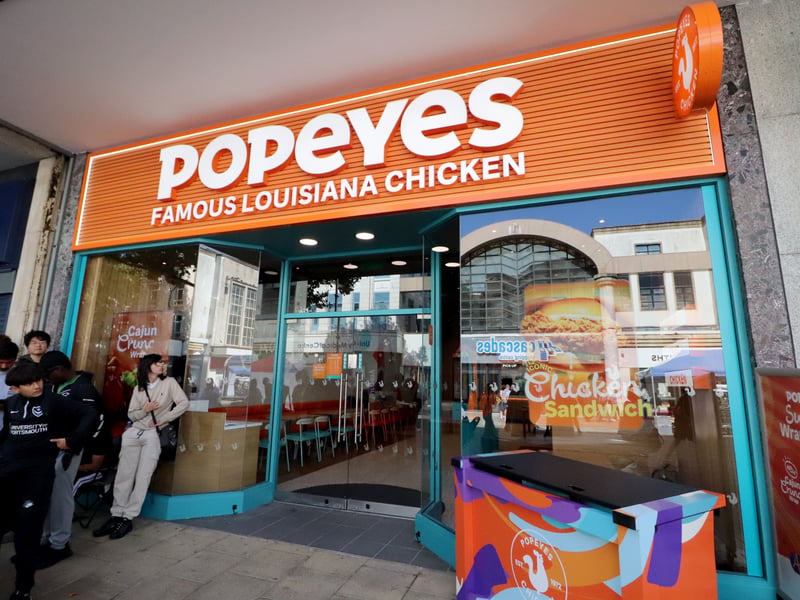 American fried chicken chain Popeyes opened its new Portsmouth location to massive queues earlier this year