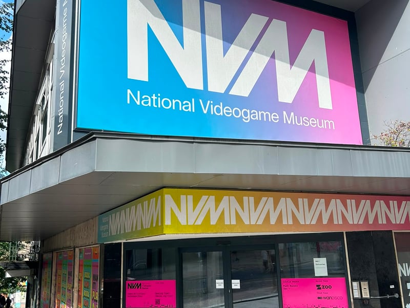 The national video game museum is currently home to a new exhibition by the
name of ‘Together we play’. The exhibition celebrates the stories behind the
video games at the museum and features new commissioned artwork based
off the stories of and the games themselves. The exhibition also celebrates
the video game community more broadly and involves many iconic video
game stories predominantly from the 1960s and 80s.
