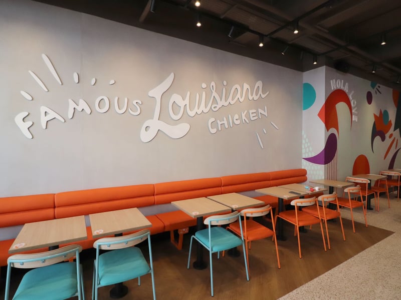 Inside the new Popeyes in Commercial Road, Portsmouth.
