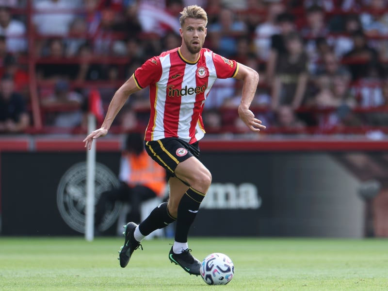 Fancy throwing in a former Scottish Premiership star? Then Norway international - and former Celtic title winner - Ajer is your man. With Sepp van den Berg out until October, he is nailed on to start for the Bees. He hits the defensive contribution point threshold in 70% of his matches when playing at centre-back.