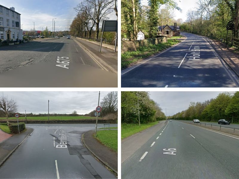 All the major roadworks starting in South Ribble between Monday, August 24 and Sunday, August 30