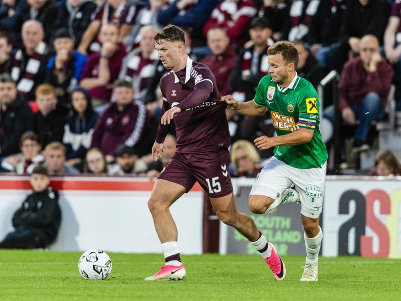 Could the sparkling early season form of the midfielder win him an unlikely spot in Pocognoli's squad next month? McPake has had an impressive start to his career at Tynecastle since joining on a free transfer from St Johnstone in the summer, and still has his best years ahead of him at just 24.