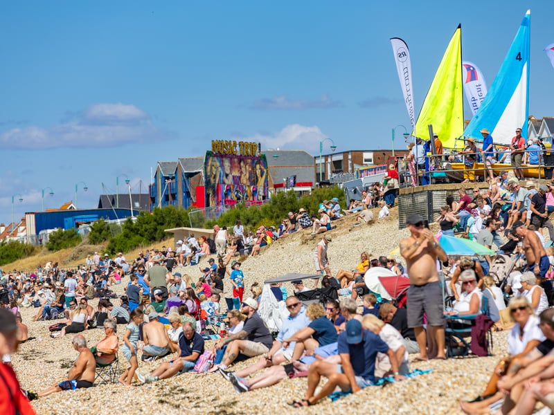 Pictured: Crowds at Summer in Lee airshow event Picture:Marcin Jedrysiak
