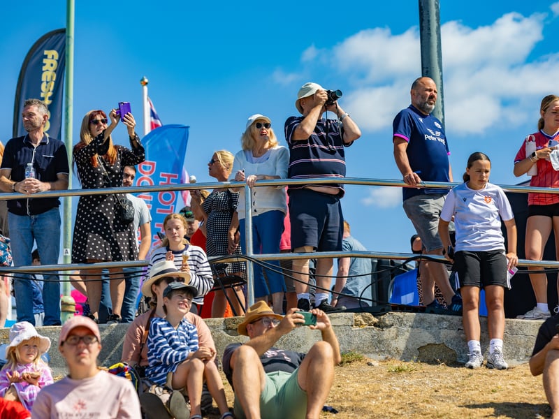 Pictured: Crowds at Summer in Lee airshow event Picture:Marcin Jedrysiak
