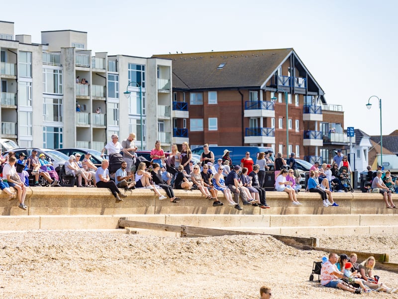 Pictured: Crowds at Summer in Lee airshow event Picture:Marcin Jedrysiak