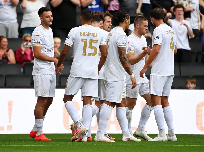 MK Dons may have ridden their luck back at Stadium MK but they still came away with a point