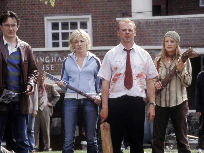  Sean Pegg's horror comedy Shaun Of The Dead is one of Britain's most iconic films.