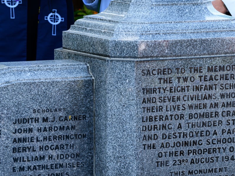 Freckleton Air Disaster Memorial at Holy Trinity Church. Photo: Kelvin Lister-Stuttard