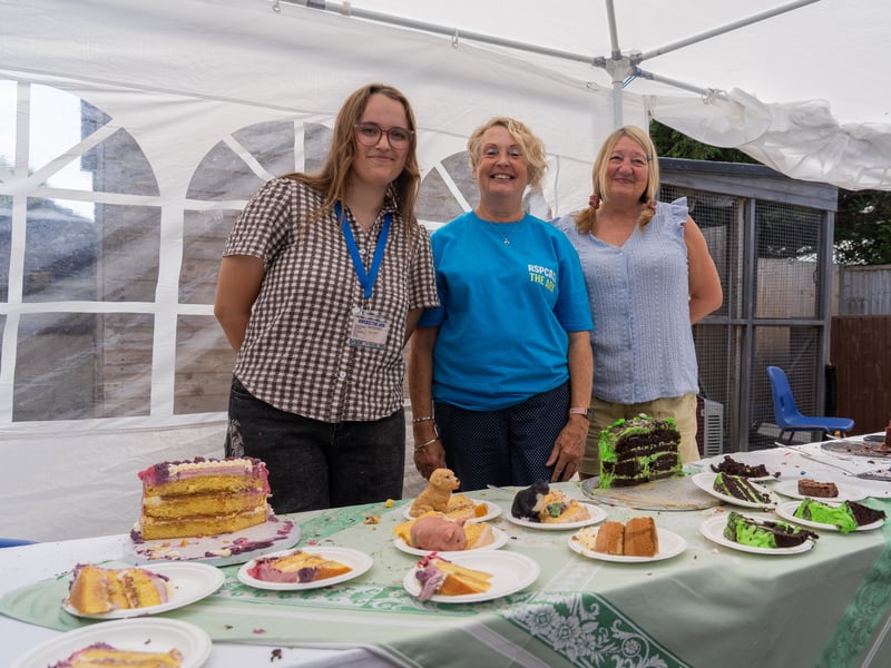 Pictured are RSPCA Ark Volunteers.
Pictured by Alec Chapman