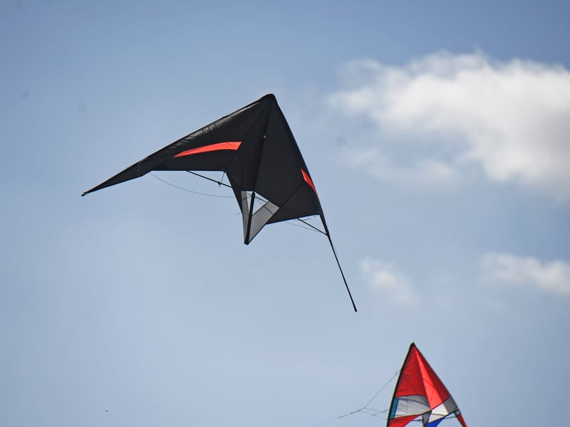 Colourful kites.