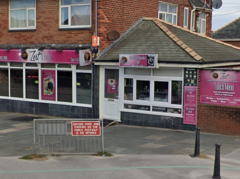 Zest of India - 5 stars, Restaurant/Cafe/Canteen, 23 Squires Gate Lane, Blackpool, FY4 1SN. June 17.