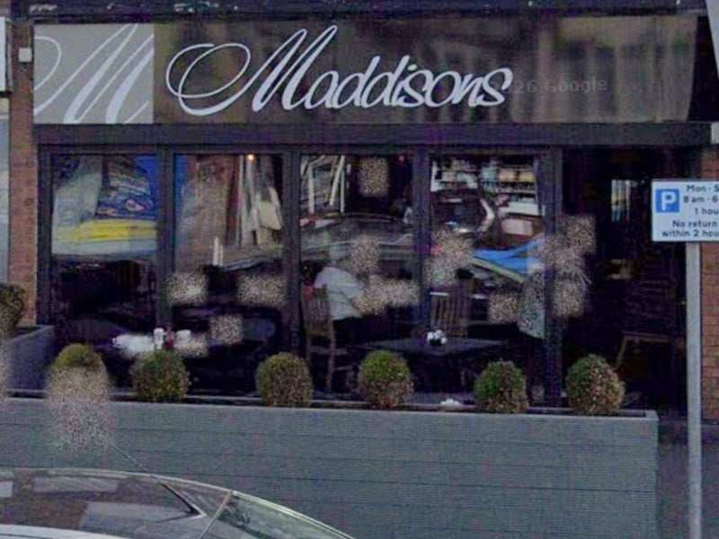 Maddisons Cafe Bar - 5 stars, Restaurant/Cafe/Canteen, 52-54 Red Bank Road, Blackpool, FY2 9HR. June 17.
