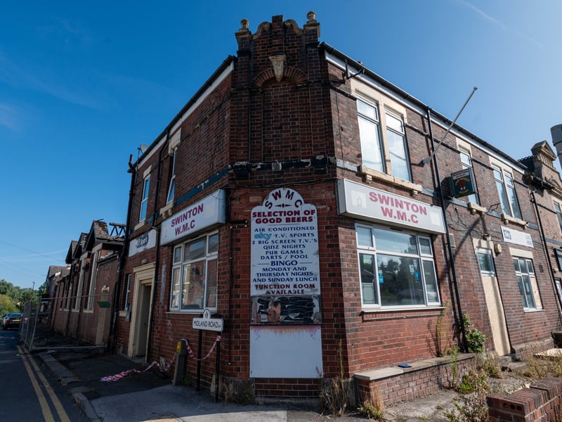 Emergency services were called to the building on Sunday afternoon