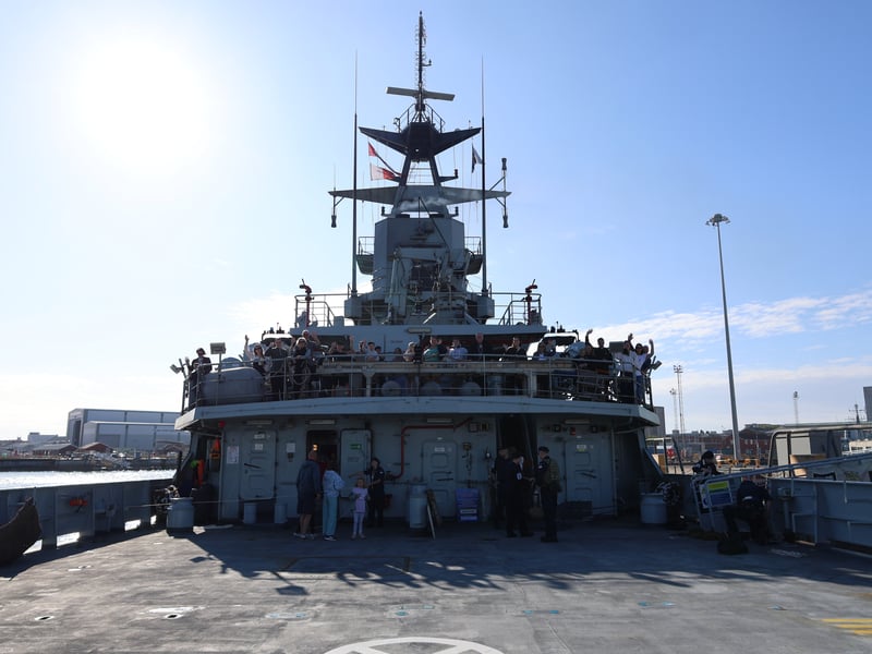 HMS Tyne remains in Portsmouth and is active patrolling British waters. She's regularly used to monitor the activities of Russian ships traversing through the English Channel.