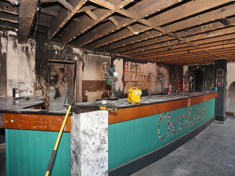 Charlie’s Sports Bar & Grill fire