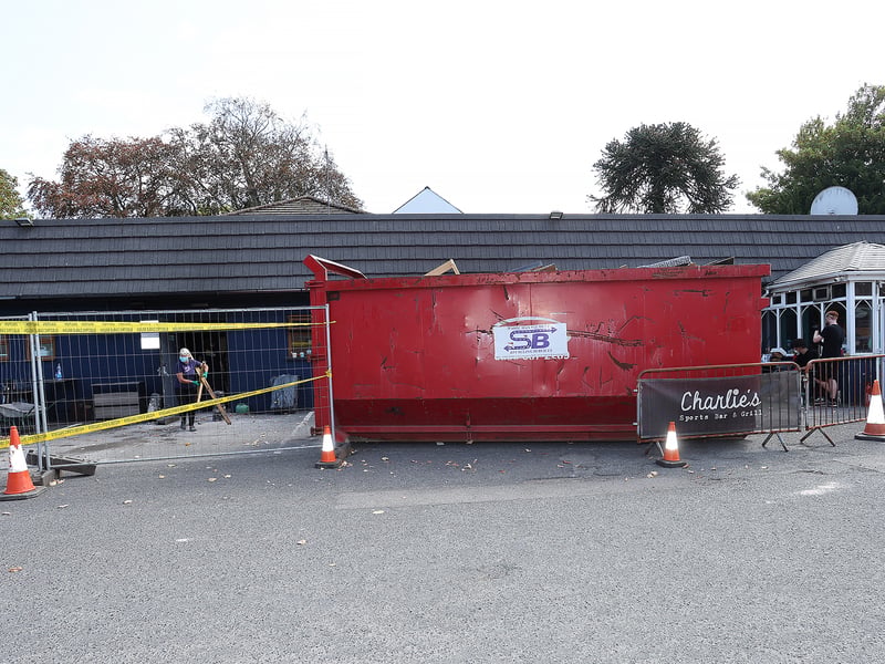 Charlie’s Sports Bar & Grill fire