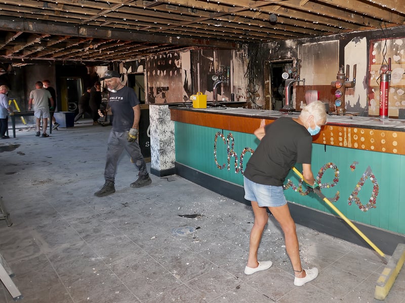 Charlie’s Sports Bar & Grill fire