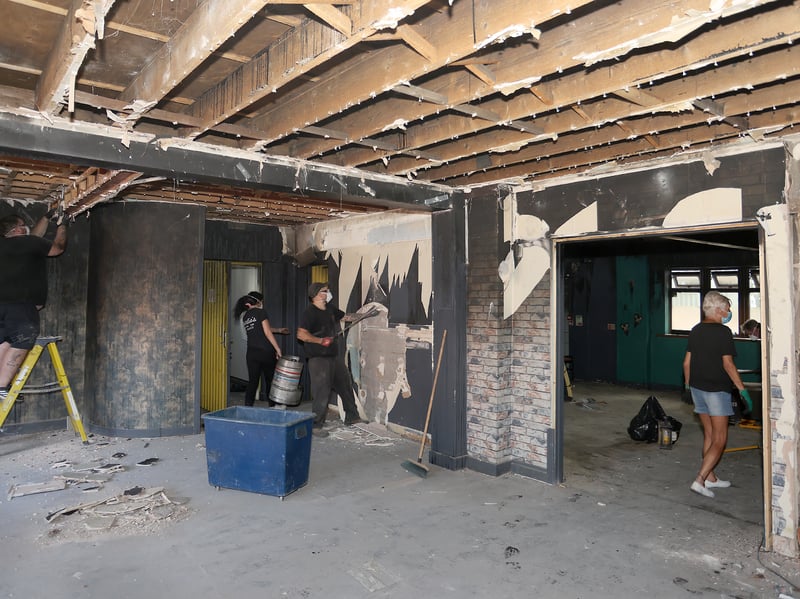 Charlie’s Sports Bar & Grill fire