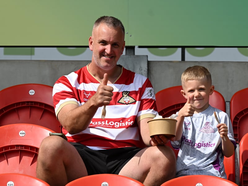 More than 10,000 supporters were in attendance for Doncaster's 0-0 draw with Barnsley.