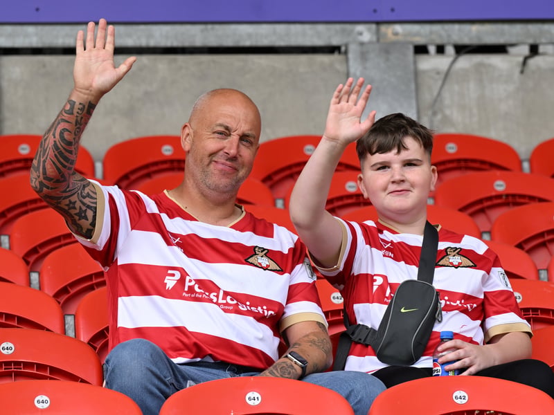 More than 10,000 supporters were in attendance for Doncaster's 0-0 draw with Barnsley.