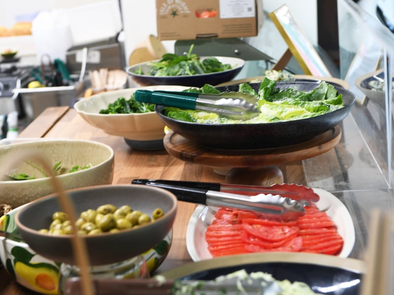 Kirkgate Market features food from all over the world