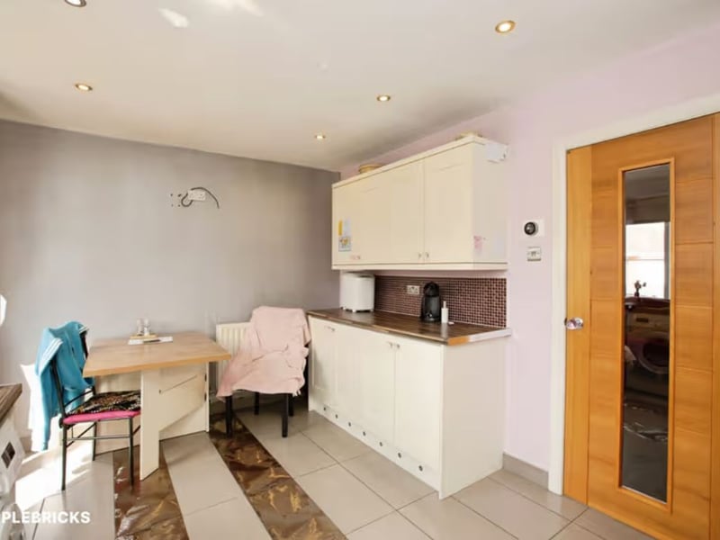 The kitchen/diner again