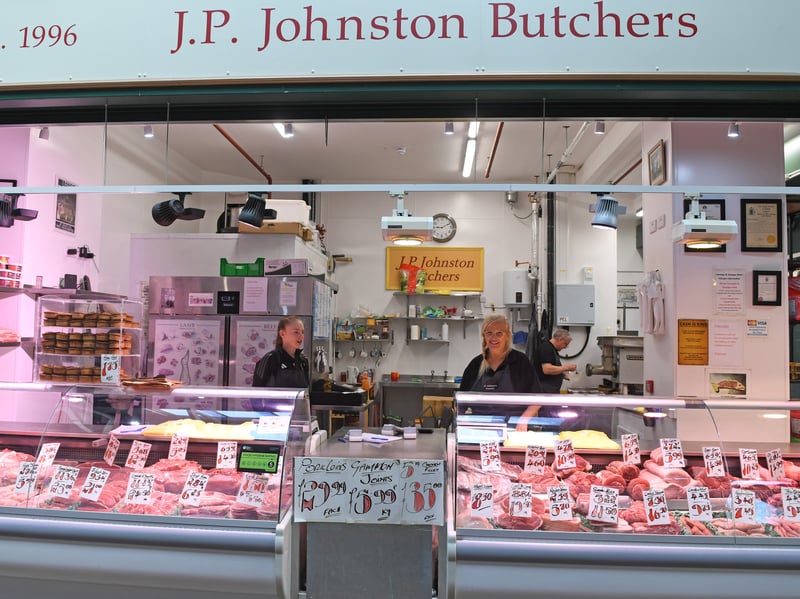 J P Johnston Butchers has been in Kirkgate Market for over 30 years
