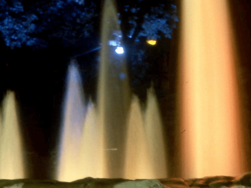 The fantastic lights which were part of the tap display in 1989 - the year that Sunderland had six miles of illuminations.