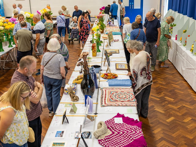 Purbrook Horticultural Society Annual Summer Show  Picture: Marcin Jedrysiak