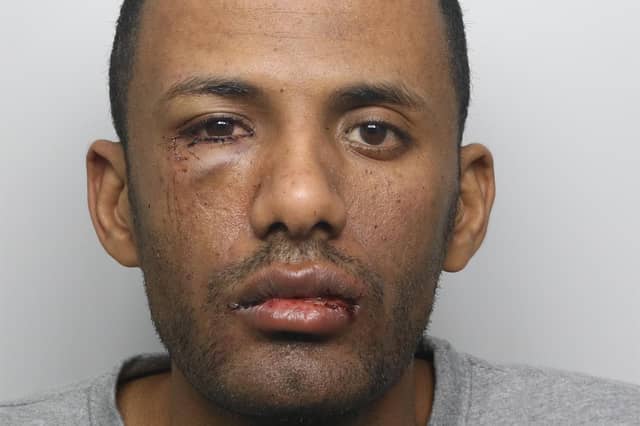 Ibrahim Albashir, who tried to murder a passing woman with a broken bottle, has been handed a 25-year sentence. The victim was walking along Otley Road when the 34-year-old suddenly lunged at her. He will be detained in a secure hospital unit and once he is well enough, he will be transported to prison to serve the remainder of the sentence.