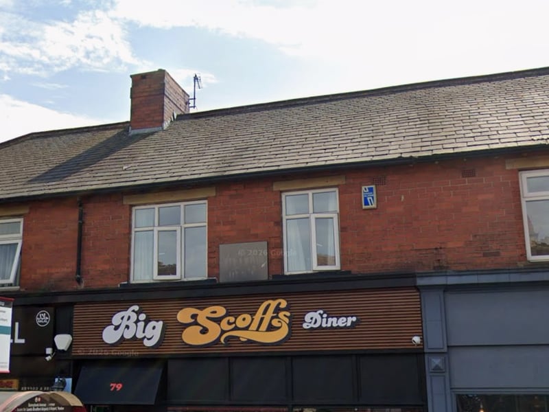 Big Scoffs Diner on New Road Side, Horsforth, is up for sale for an asking price of £94,950. The business is listed as having a turnover of £312,000 per year, although the profit has not been disclosed. The dining area features approximately 22-24 covers and a commercial kitchen is also included in the sale.