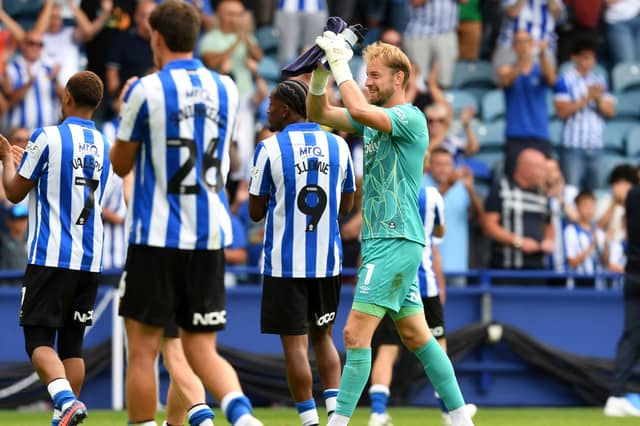 Unfortunate to see his parried save from Chirewa's shot hit Swinkels and go in after just three minutes. Forced into more parries and punched clearances after that, not always with great success.